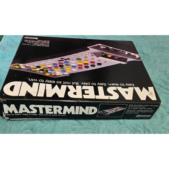 Vintage 1981 Mastermind Board Game of Logic and Deduction - Picture 4 of 5